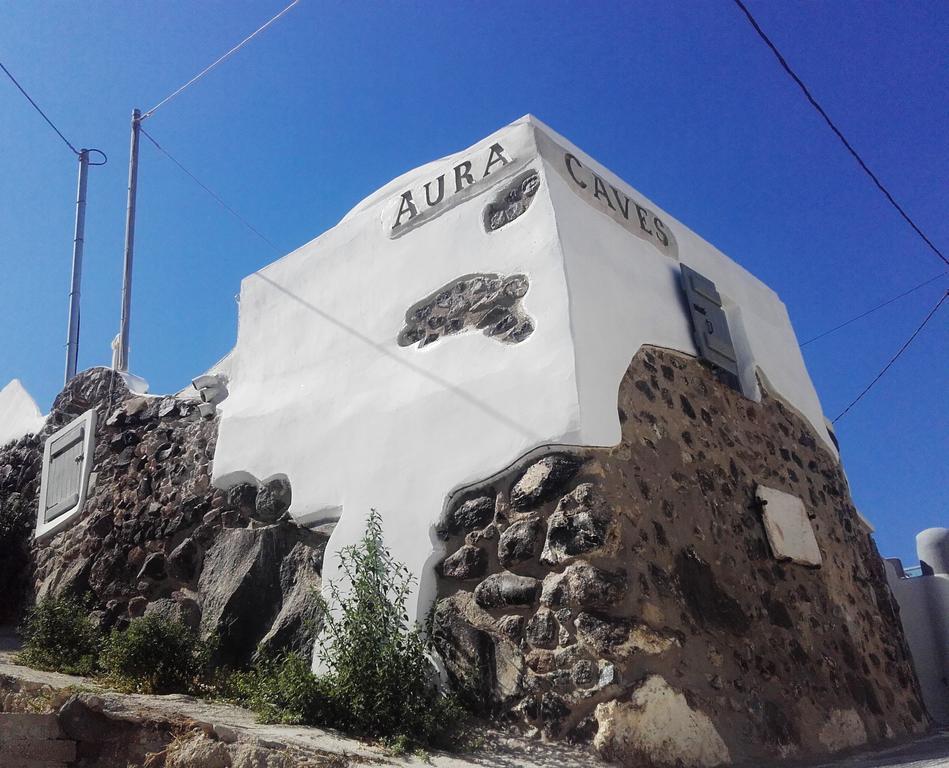 Αura Cave Villa Fira  Bagian luar foto